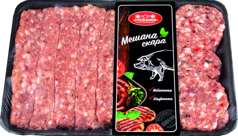 Мешана скара кебапчета+кюфтета